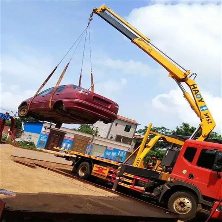 厦门海沧吊车救援小汽车怎么吊