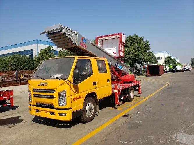 厦门海沧附近云梯车出租 砂石搬运