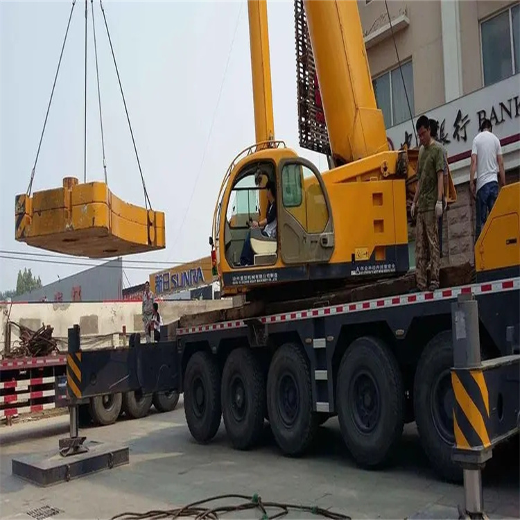 厦门海沧当地吊车出租|机器吊装|75吨|工厂搬迁服务